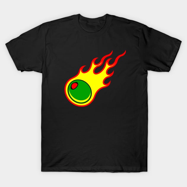 Flaming Olive T-Shirt by EvilTees